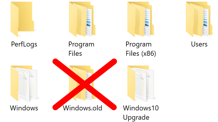 حذف فایل آپدیت ویندوز 10