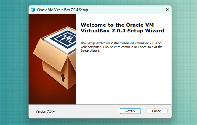 نصب VirtualBox 7 از شرکت اوراکل